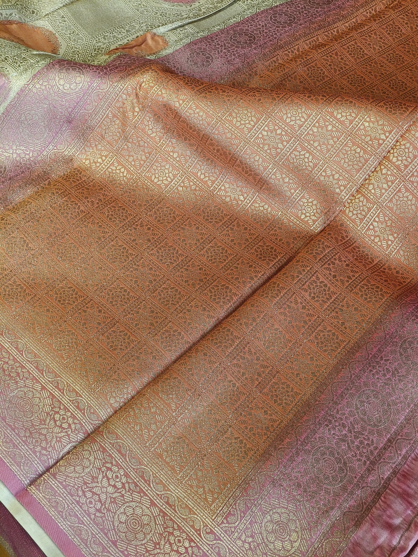 OFF-WHITE TUSSAR VISCOSE RANGKAT