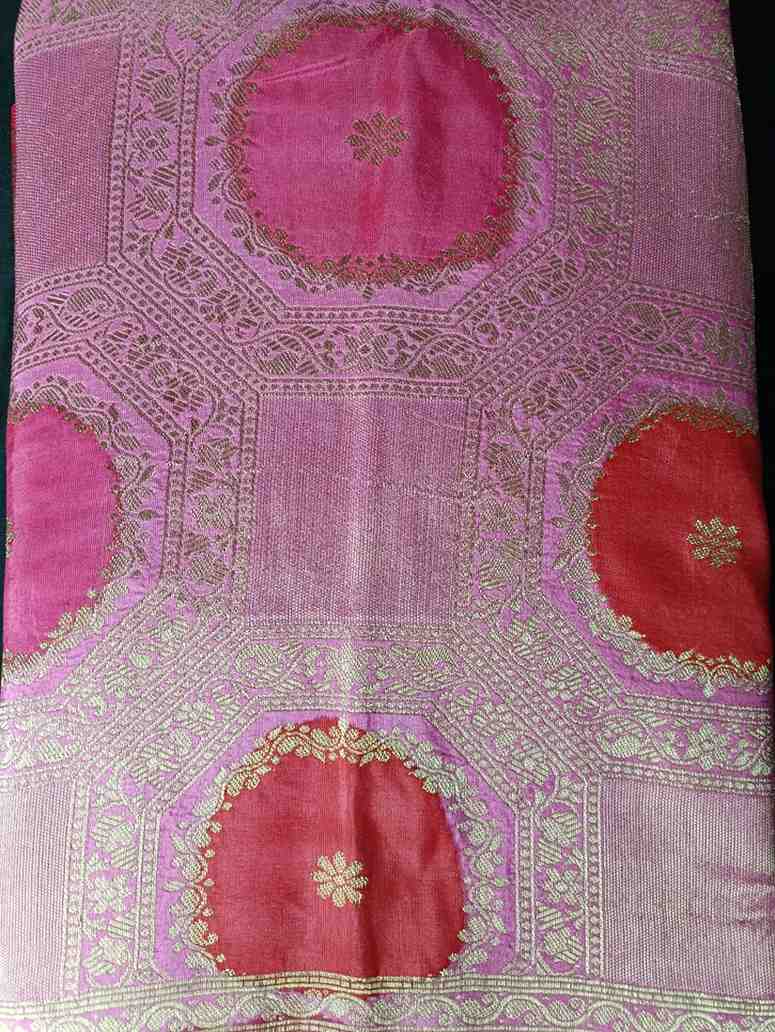 PINK TUSSAR VISCOSE RANGKAT