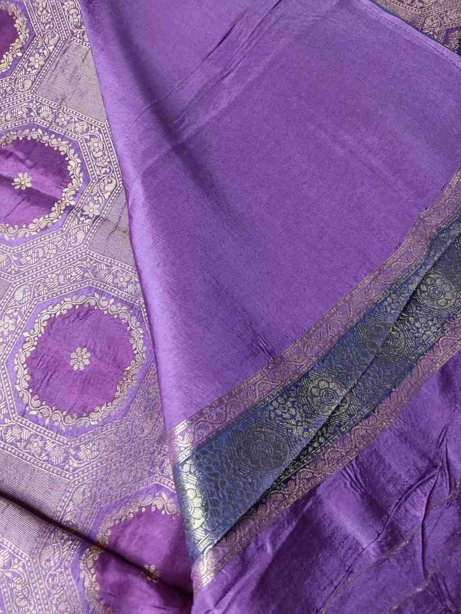 LAVENDER TUSSAR VISCOSE RANGKAT