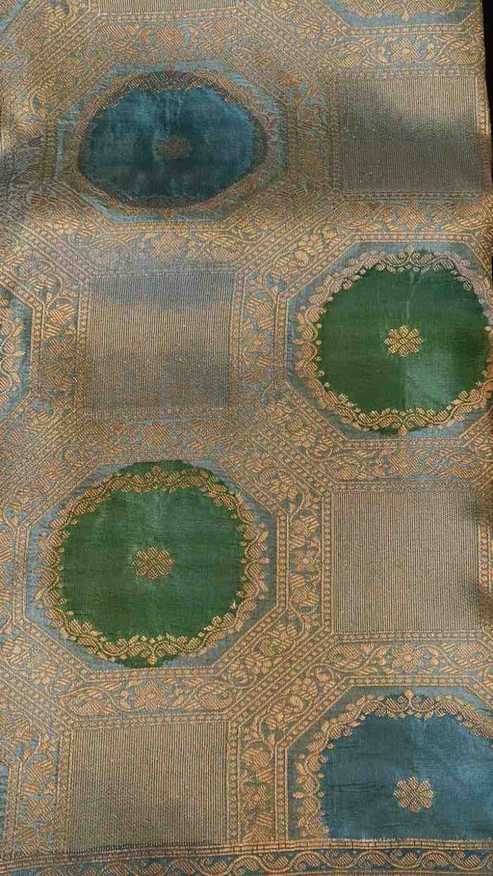 GREEN TUSSAR VISCOSE RANGKAT