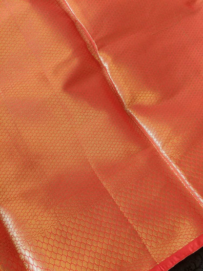 RED BUTTA MOTIF PAITHANI BANARASI KATAN SILK SAREE