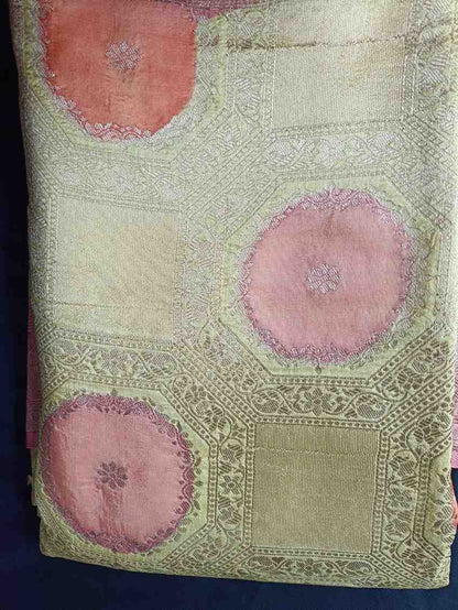 YELLOW TUSSAR VISCOSE RANGKAT