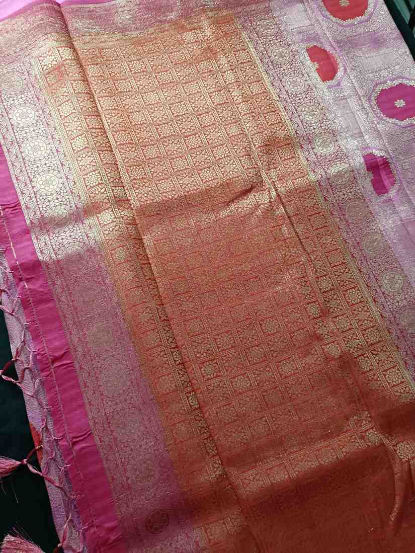 PINK TUSSAR VISCOSE RANGKAT