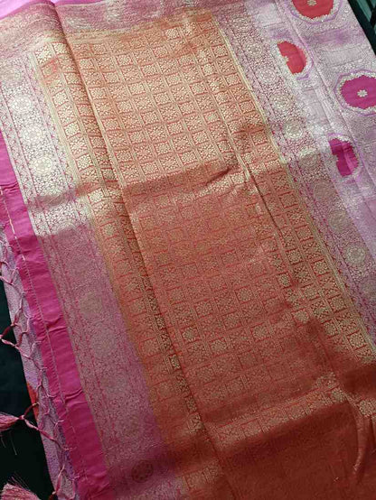 PINK TUSSAR VISCOSE RANGKAT