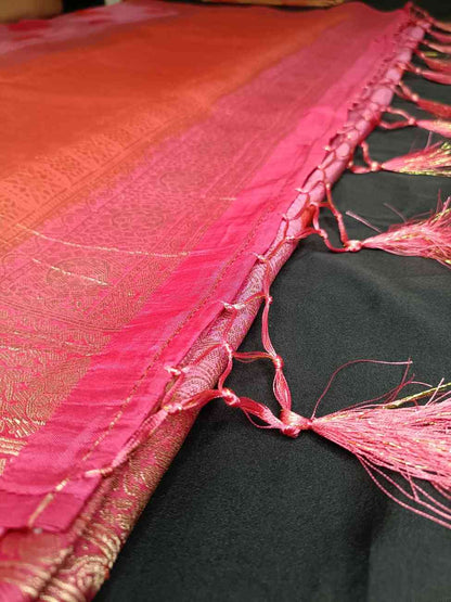 PINK TUSSAR VISCOSE RANGKAT