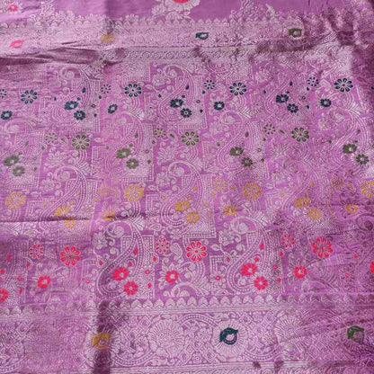PINK BOX MEENA BANARASI VISCOSE SAREE