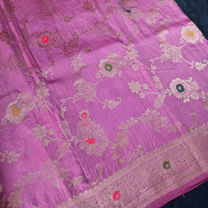 PINK BOX MEENA BANARASI VISCOSE SAREE