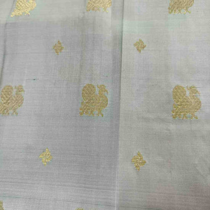 Pure Handloom Pink Thirubhuvanam Silk Saree - Annapakshi